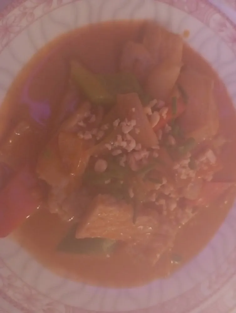 Porc Sauce Sate Lait de Coco